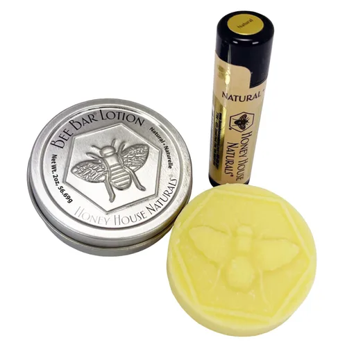 Vista 3 de Honey House Naturals Set de regalo, natural, 2 piezas