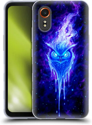 Vista 11 de Head Case Designs Officially Licensed Christos Karapanos Artemis Mythical Art Soft Gel Case Compatible with Samsung Galaxy Xcover7 5G