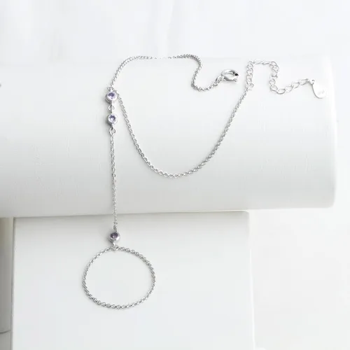 Vista 74 de Pulsera de plata de ley 925 para mujer, pulsera de mano para mujer, pulseras esclavas de 7 a 9 pulgadas ajustable