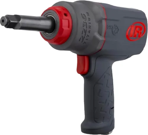 Vista 7 de Ingersoll Rand 2235TiMAX-2 - Llave de impacto neumática de yunque extendido de 1/2 pulgada, par de torsión máximo de 900 libras-pie, gris