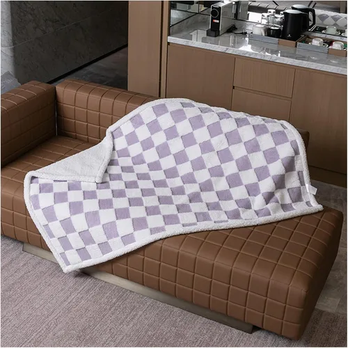 Vista 13 de Manta impermeable para mascotas, funda de cama para perro, sofá, elegante manta de jacquard para mascotas, para cachorros, gatos, lavable, Nube azul