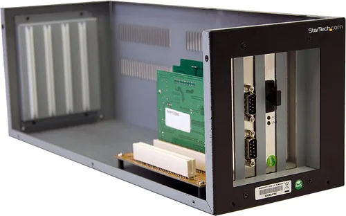 Vista 4 de StarTech PCI Express a 2 PCI y 2 PCIe Gabinete de Expansión (PEX2PCIE4L) Sistema, longitud completa