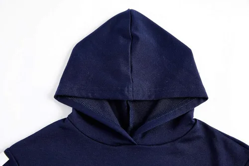 Vista 2 de Meikulo Conjunto de 2 piezas para niñas, sudaderas con capucha y pantalones deportivos de manga larga
