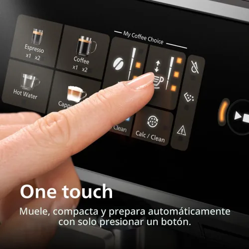 Vista 3 de Philips Máquina de café espresso totalmente automática serie 2300 con sistema de leche LatteGo y molinillo integrado, 4 preajustes de café y agua
