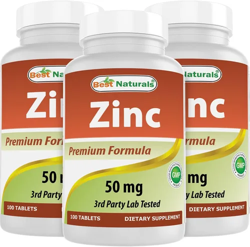 Vista 8 de Best Naturals Suplementos de zinc de 50 mg (como picolinato de zinc) – Vitaminas para adultos Apoyo inmunológico – 120 tabletas