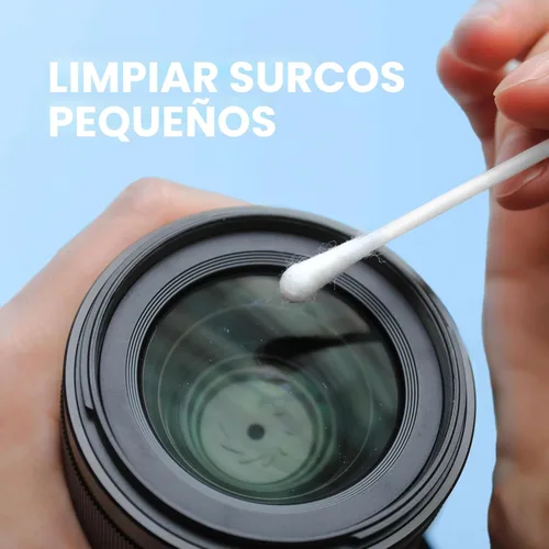 Vista 7 de Q-tips Hisopos de algodón, originales, para el hogar, primeros auxilios y belleza, 100% algodón, 500