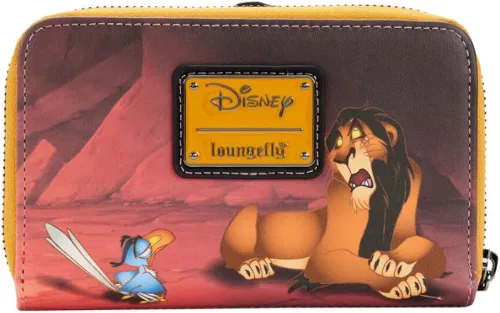 Vista 3 de Loungefly Disney Lion King Scene Scar Ziparound Wallet