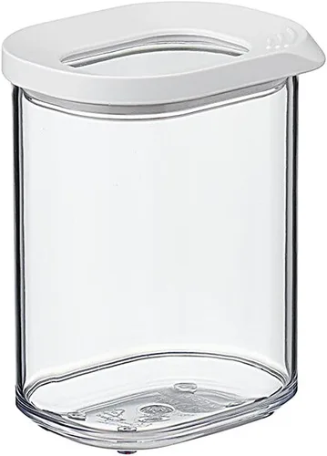 Vista 7 de Mepal Set of 4 Storage Jars with Lids, Food Containers, Rectangular, Kitchen Organiser Made of Plastic, Storage Containers, Airtight, 4 x 2000 ml