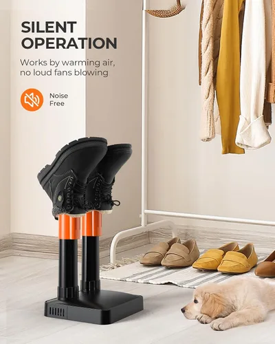 Vista 5 de xasla Boot Dryer Shoe Dryer, Glove Dryer & Boot Warmer with Heat Blower, Quick Drying for Work Boots, Ski Boots