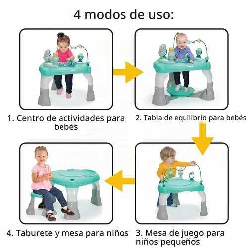 Vista 2 de Safety 1st Grow and Go - Centro de actividad estacionario 4 en 1, Oslo