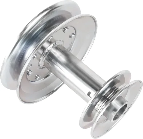 Vista 7 de Caltric Polea doble del motor compatible con Ayp Poulan Husqvarna 532140186 140186 275-100 275100