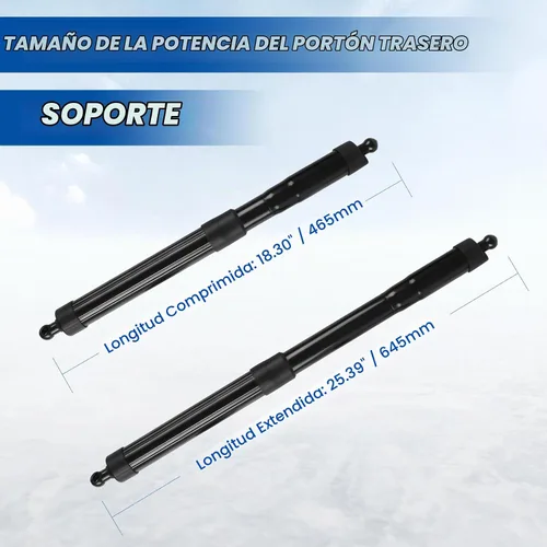 Vista 3 de [Usado] 1 par de actuadores eléctricos para puerta de elevación compatibles con Toyota RAV4 2013-2018, repuesto # 6891009010, 6892009010