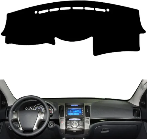 Vista 9 de Tapete para tablero de instrumentos de automóvil, compatible con Hyundai Veracruz 2007 2008 2009 2010 2011 2012 mano izquierda
