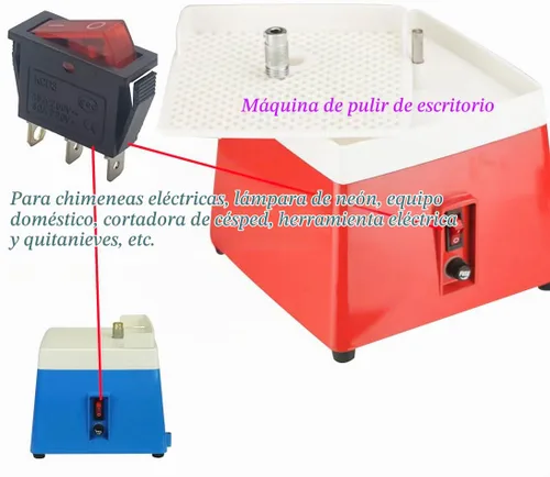 Vista 8 de KCD3 Interruptor basculante, rojo, 3 pines 2 posiciones