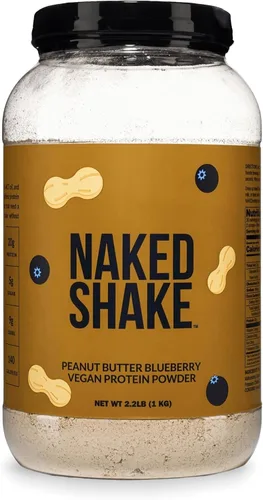 Vista 11 de NAKED Shake - Proteína en Polvo Sabor Muffin de Arándanos - Proteína a Base de Plantas con Sabor de Granjas de EE.UU. y Canadá con Aceite MCT, Sin