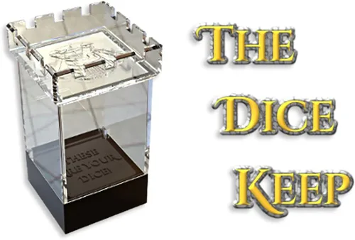 Vista 2 de & Dice Gate Keeper Aether Dice: Eternity - Juego de dados de 7 piezas, juegos de Gate Keeper