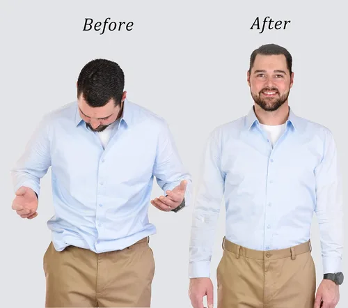Vista 6 de HOLDEM Camisa mejorada para hombre hecha en Estados Unidos ajustable elástica estilo Y 1 pulgada de ancho
