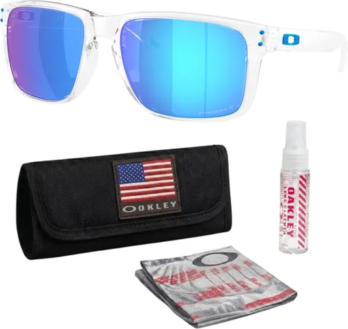 Vista 11 de Oakley HOLBROOK XXL OO9487 Rectangle Sunglasses With Official Eyewear Kit
