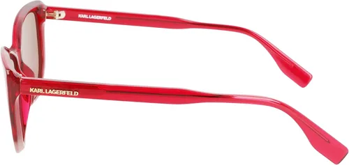 Vista 3 de Karl Lagerfeld KL6071S - Gafas de sol rectangulares para mujer, fresa, talla única, Strawberry