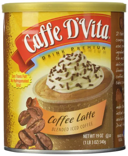 Vista 22 de Caffe D'Vita Batido de crema de frutas de té verde, latas de 19 onzas (paquete de 6)