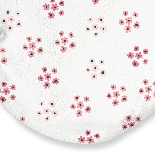 Vista 3 de SwaddleMe - Manta original para bebé, talla S/M, de 0 a 3 meses, paquete de 5 (diseño de amapolas bonitas)