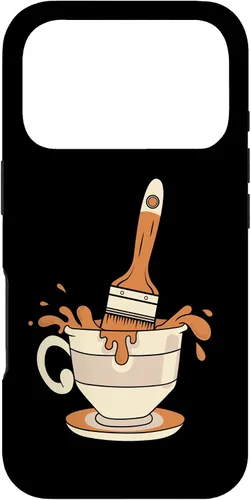 Vista 30 de Painter Coffee - Varnisher Paint Painting Case for iPhone 16