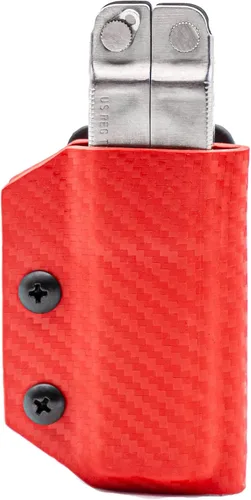 Vista 10 de Clip & Carry Kydex - Funda multiherramienta para The Leatherman PST, fabricada en Estados Unidos, funda para múltiples herramientas, color negro
