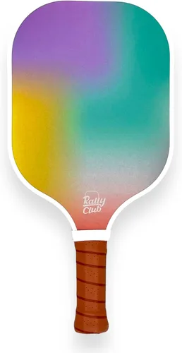 Vista 21 de Rally Club Paletas de pickleball para hombres y mujeres Núcleo compuesto de panal de fibra de carbono Ligero duradero Diseño único elegante