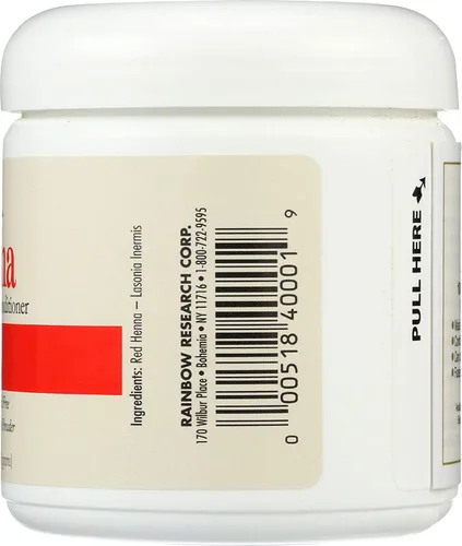 Vista 3 de Rainbow Research Henna roja, 4 oz (paquete de 2)