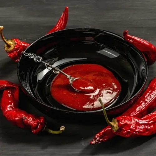 Vista 4 de Sanniti Red Passion Salsa de chile calabriano, 10.9 oz