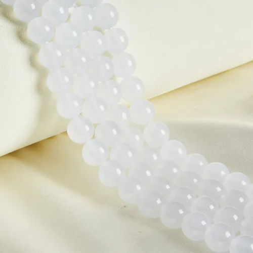 Vista 15 de 60 piezas de cuentas de turquesa africana natural de 6 mm, cuentas de gema redondas sueltas para hacer joyas