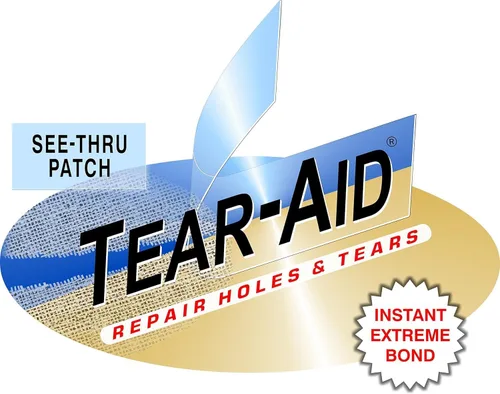 Vista 6 de Tear-Aid Kit de reparación, rollo de parche para telas Tipo A