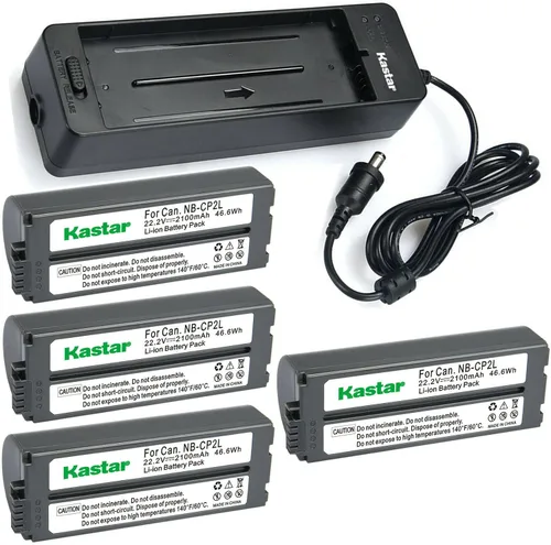 Vista 7 de Kastar Cargador CG-CP200 para baterías Canon: NB-CP1L, NB-CP2L, NB-CP2LH