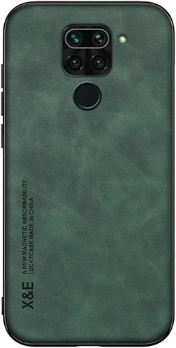 Vista 5 de Kepuch Silklike - Funda para Redmi Note 9 4G/Redmi 10X 4G - Cubierta Parachoques Placa de Metal Incorporada para Redmi Note 9 4G/Redmi 10X 4G - Negro
