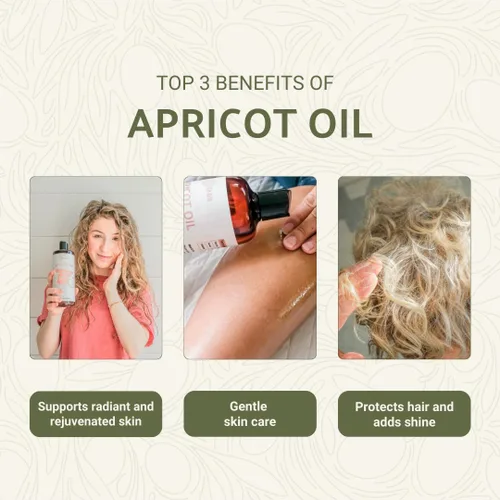 Vista 2 de Aceite de almendra de albaricoque, directo de España y Turquía, aceite portador 100% puro para cabello, cara y piel, aceites portadores prensados