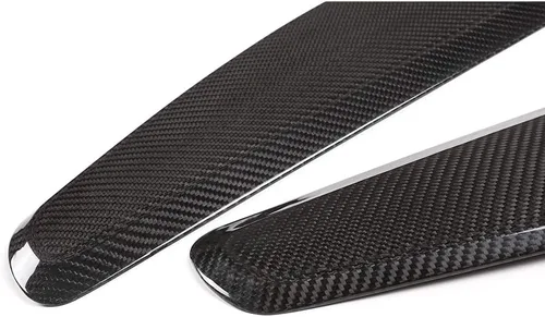 Vista 8 de YIWANG 100% fibra de carbono real para Porsche 911 718 2013-2019 asiento interior del coche panel lateral accesorios 2 unids