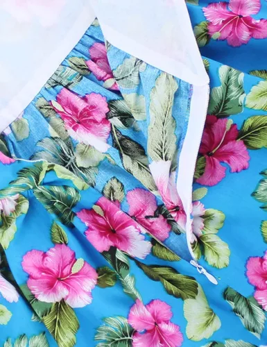 Vista 176 de Vestido de verano para niña, de algodón, con diseño floral