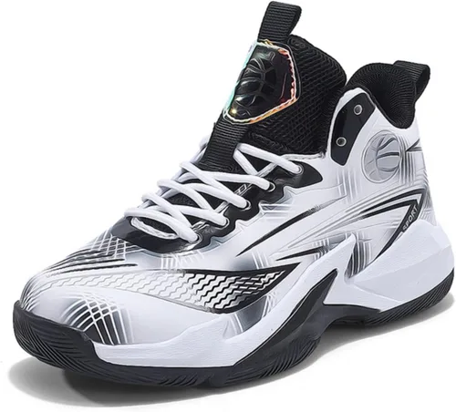Vista 12 de Zapatos deportivos de baloncesto antideslizantes 3 negro