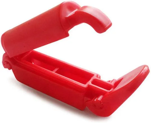Vista 4 de 1 hebilla de clip de cinturón de seguridad roja para bebé reemplazo de seguridad para bebés y niños tendencia, protector ajustable