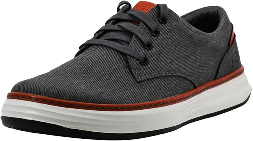 Vista 9 de Skechers Ederson Moreno - Zapatillas Oxford de lona para hombre Beige