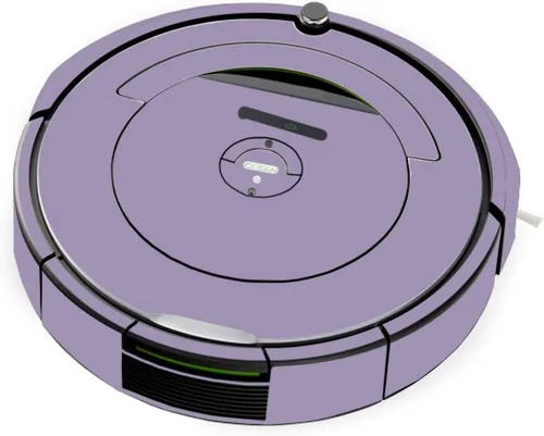 Vista 9 de MightySkins Skin compatible con iRobot Roomba 690 Robot Vacuum - Azul claro sólido Cubierta protectora de vinilo duradera y única Fácil