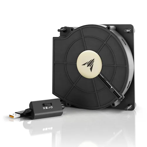 Vista 15 de AC Infinity MULTIFAN Mini, Ventilador USB Compacto de 40mm x 20mm, Certificado UL para Equipo VR, Acuario, Roku, Router, Raspberry Pi, Cosplay