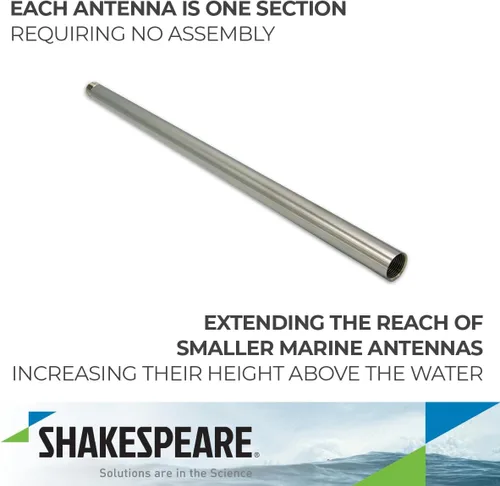 Vista 3 de Shakespeare 4700-2 Extensión MAST HD 2'L