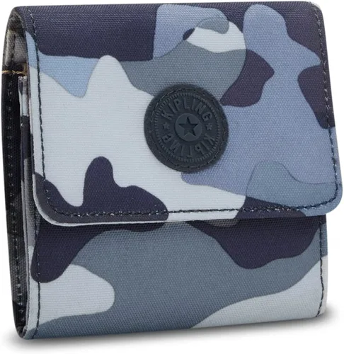 Vista 4 de Kipling Cece bolso cierre a presión cartera pequeña metálica