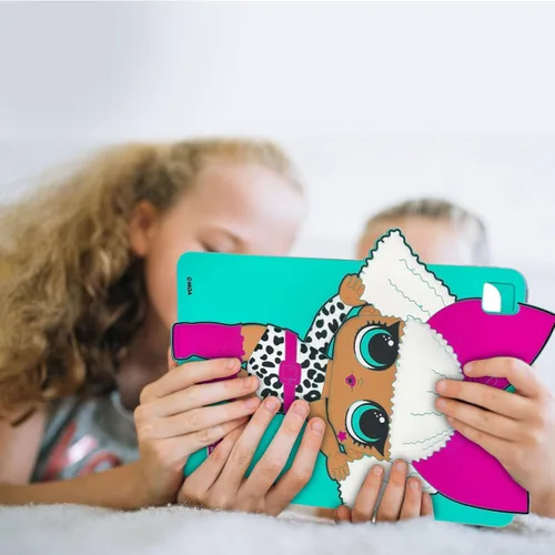Vista 7 de L.O.L. Surprise! Funda trasera de silicona compatible con iPad de 9ª/8ª/7ª generación (2021/2020/2019), funda protectora de goma suave