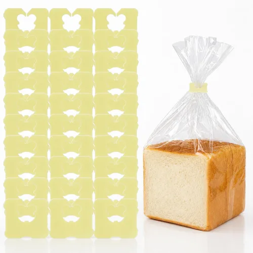 Vista 8 de 100 clips reutilizables de plástico verde para mantener tus alimentos frescos, clips de bolsa de almacenamiento de alimentos de 7/8 x 1 pulgada