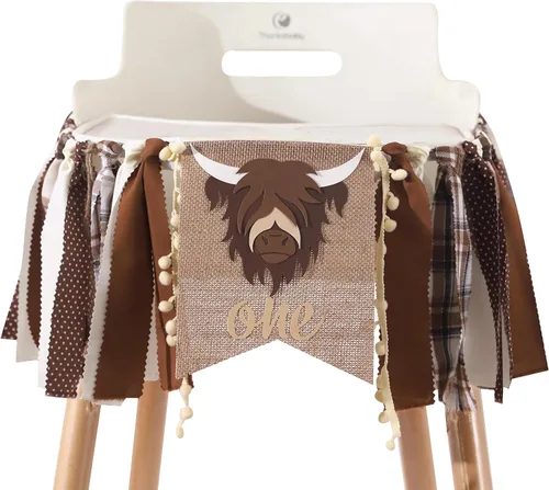 Vista 6 de Cartel de primer cumpleaños para silla alta – Rodeo de vaquero para decoración de tela de fiesta, baby shower, guirnalda de fondo para accesorios