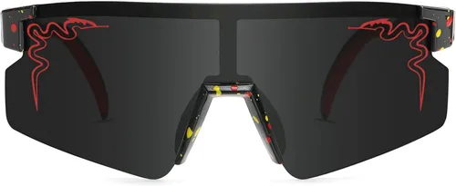 Vista 2 de Gafas de sol de ciclismo UV400 al aire libre para hombres, mujeres, adultos, jóvenes, niños y niñas, béisbol y softbol