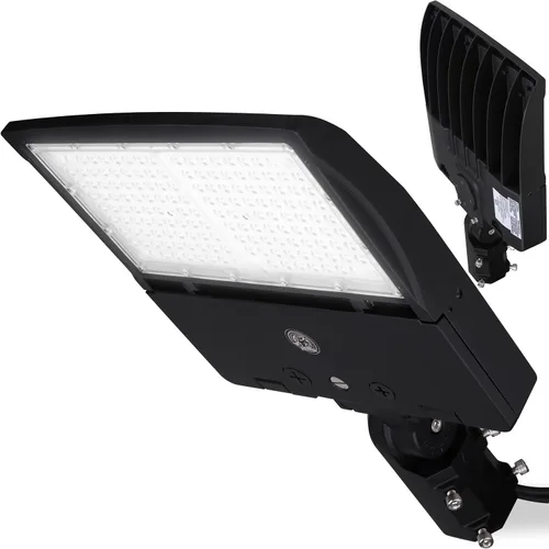 Vista 13 de RuggedGrade Vatiaje de luz LED NextGen IV de 100 W para estacionamiento Negro