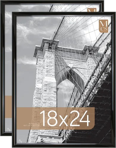 Vista 37 de MCS , Negro 24 x 36 pulgadas trendsetter cartel marco, 24 x 36